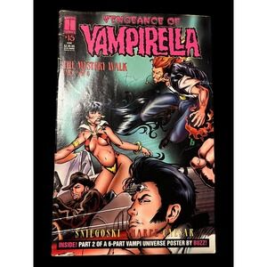 Harris Comics Vengeance of Vampirella #15 OS Multicolor Good 1995 Mystery Walk